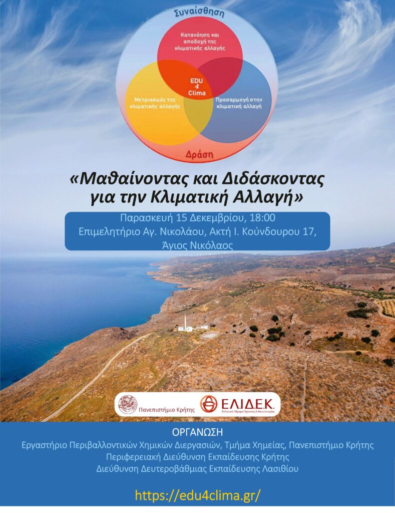 «Μαθαίνοντας και Διδάσκοντας για την Κλιματική Αλλαγή»