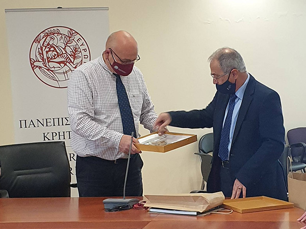 Συνάντηση Πρύτανη με Αντιπρύτανη Τεχνολογικού Πανεπιστημίου Κύπρου