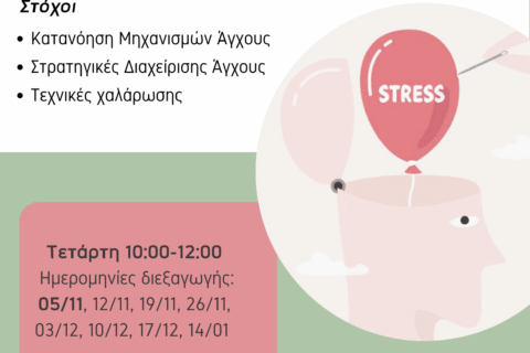 Διαχείριση άγχους_αφίσα